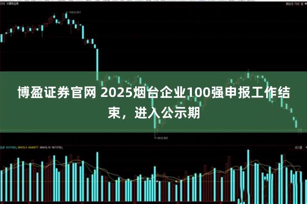 博盈证券官网 2025烟台企业100强申报工作结束，进入公示期